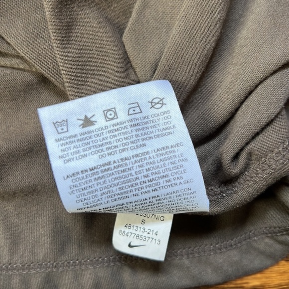 Nike Dri-Fit Hooded Long Sleeve Tee Size Small - Picture 11 of 16